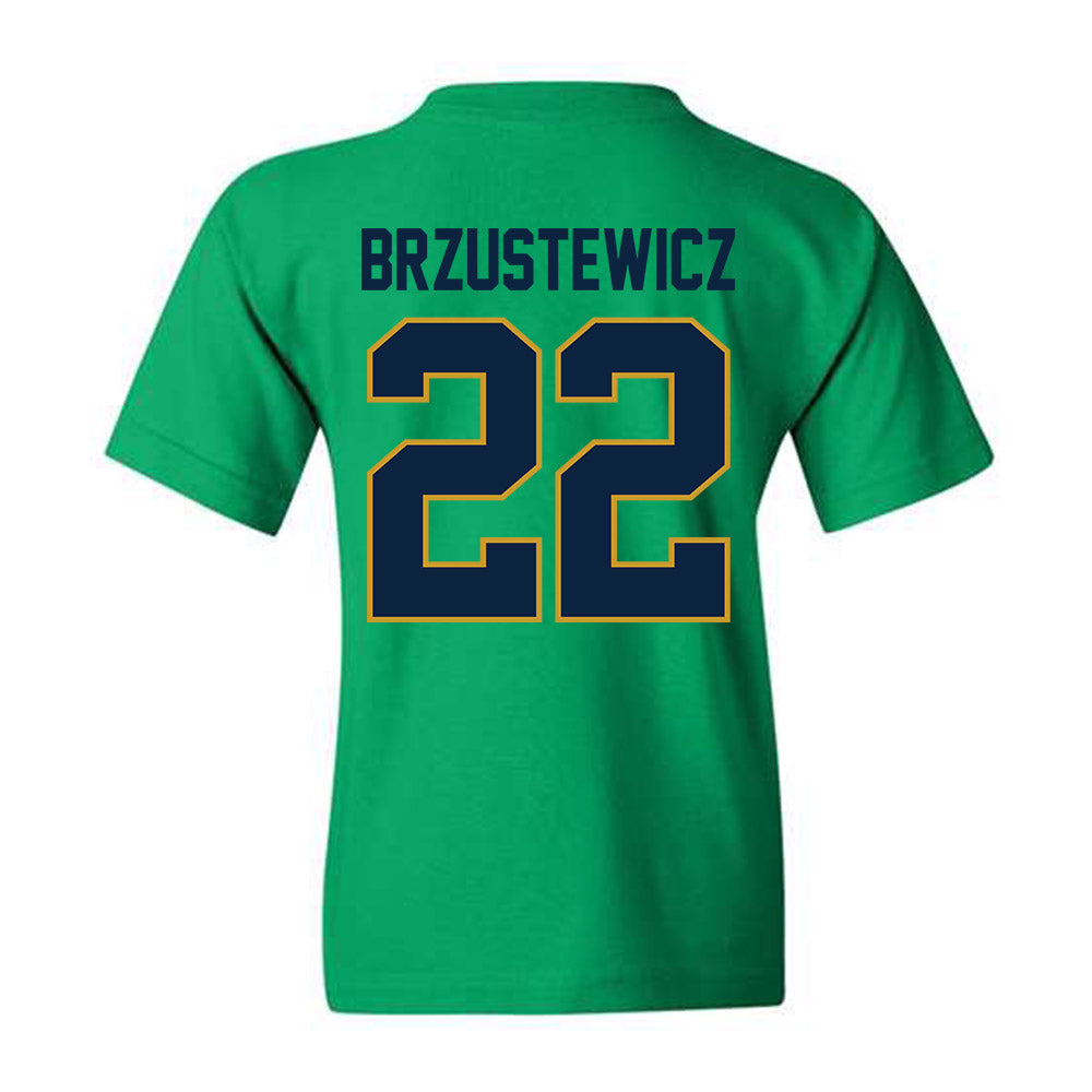 Notre Dame - NCAA Baseball : Parker Brzustewicz - Sports Shersey Youth T-Shirt