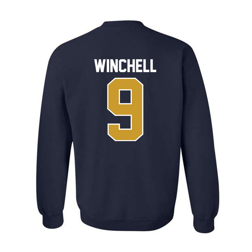 Notre Dame - NCAA Softball : Mickey Winchell - Sports Shersey Crewneck Sweatshirt-1