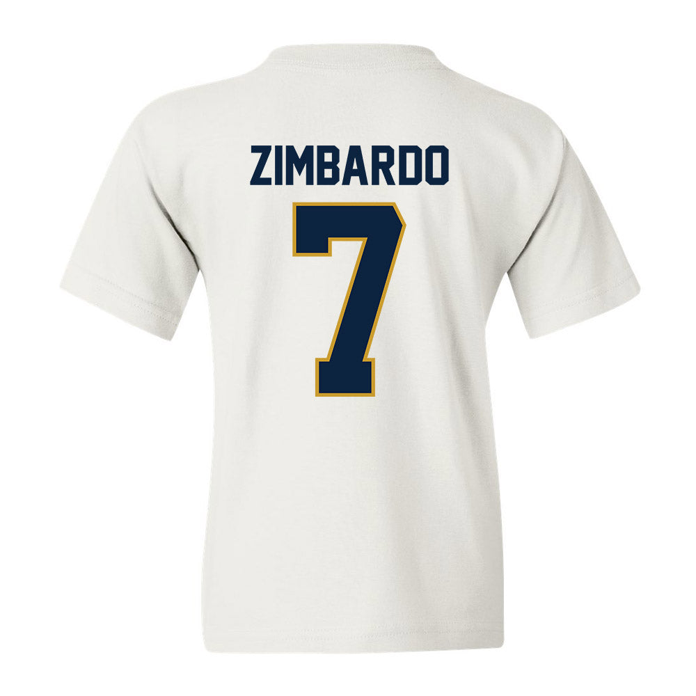 Notre Dame - NCAA Baseball : Jared Zimbardo - Sports Shersey Youth T-Shirt