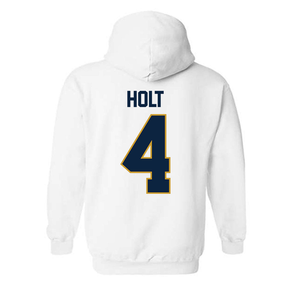 Notre Dame - NCAA Baseball : Jonathan Holt - Sports Shersey Hooded Sweatshirt