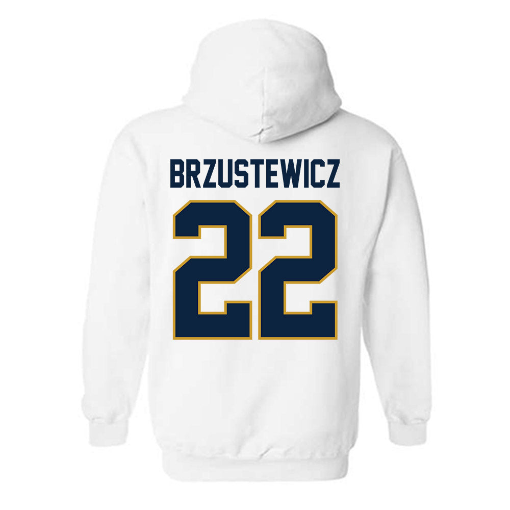 Notre Dame - NCAA Baseball : Parker Brzustewicz - Sports Shersey Hooded Sweatshirt