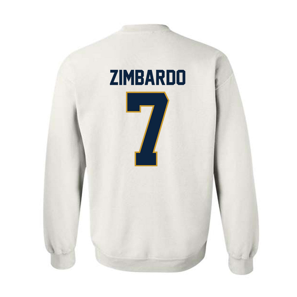 Notre Dame - NCAA Baseball : Jared Zimbardo - Sports Shersey Crewneck Sweatshirt