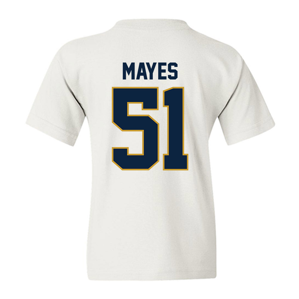 Notre Dame - NCAA Baseball : Justin Mayes - Sports Shersey Youth T-Shirt-1