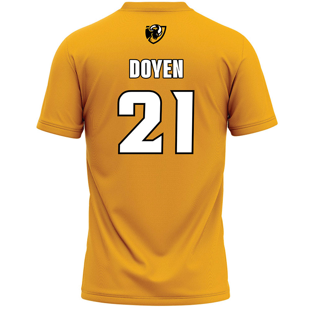 VCU - NCAA Women's Lacrosse : Lu Doyen - Gold Lacrosse Jersey-1
