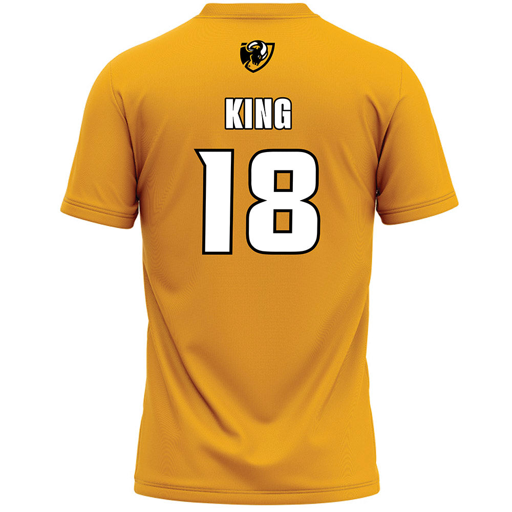 VCU - NCAA Women's Lacrosse : Chloe King - Gold Lacrosse Jersey-1