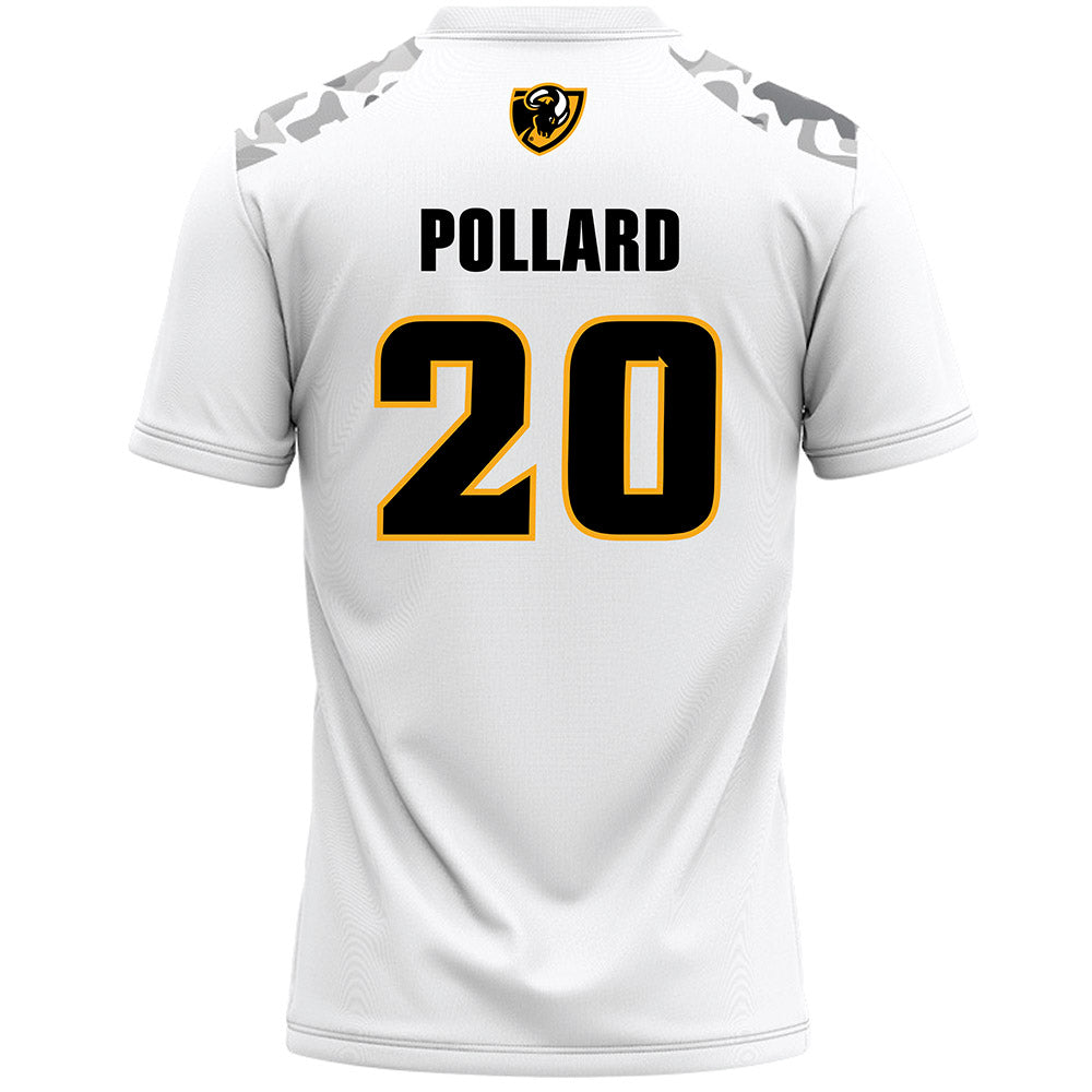 VCU - NCAA Women's Lacrosse : Julia Pollard - White Lacrosse Jersey-1
