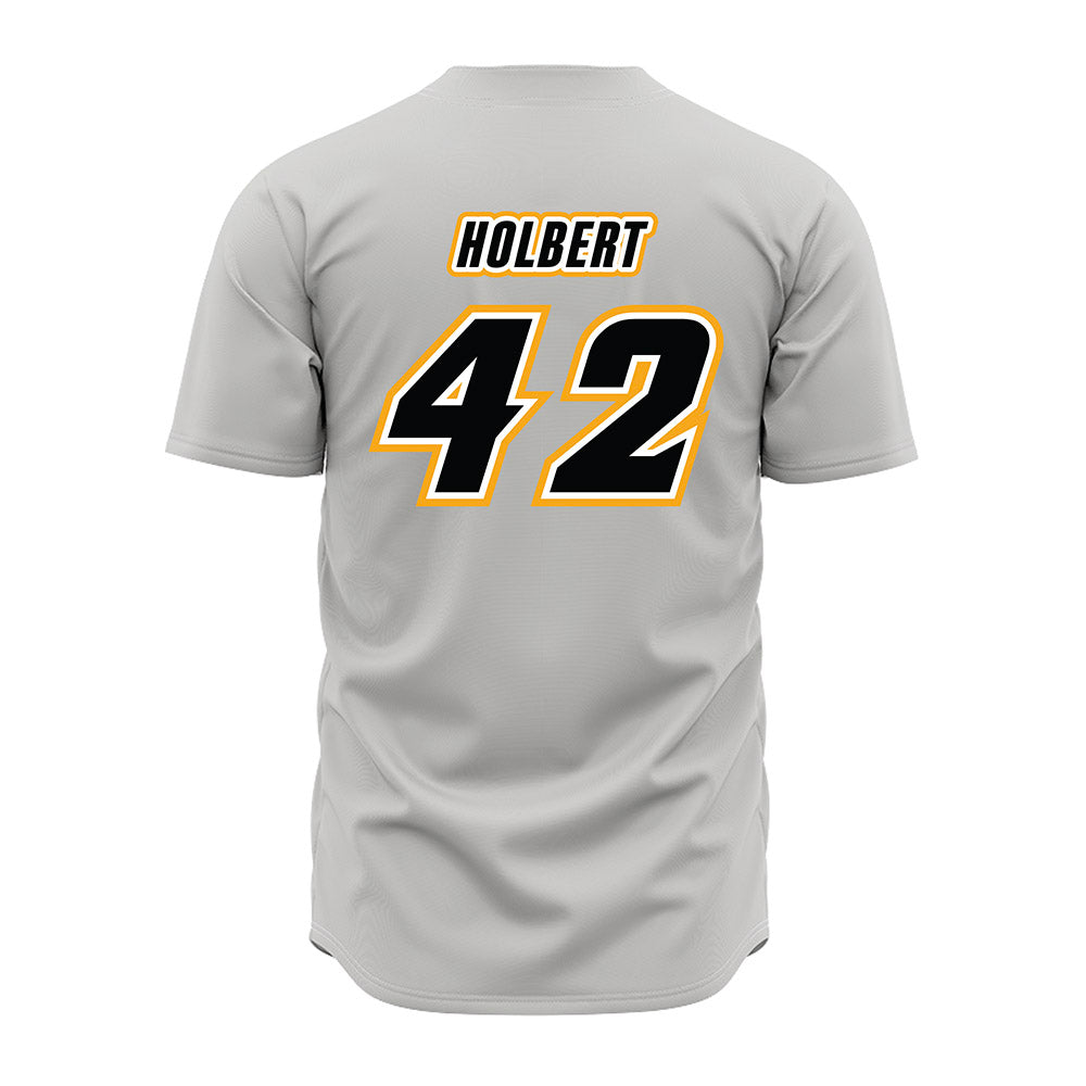 VCU - NCAA Baseball : Elias Holbert - Grey Jersey-1