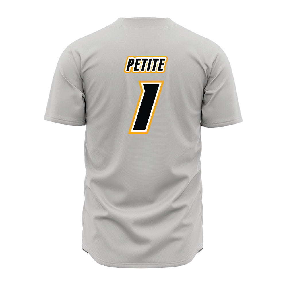 VCU - NCAA Baseball : Michael Petite - Grey Jersey-1