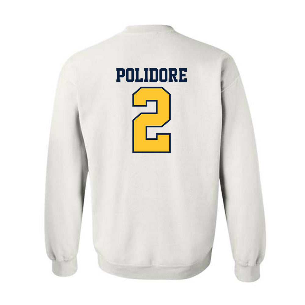 UC Berkeley - NCAA Football : Dru Polidore - Sports Shersey Crewneck Sweatshirt-1