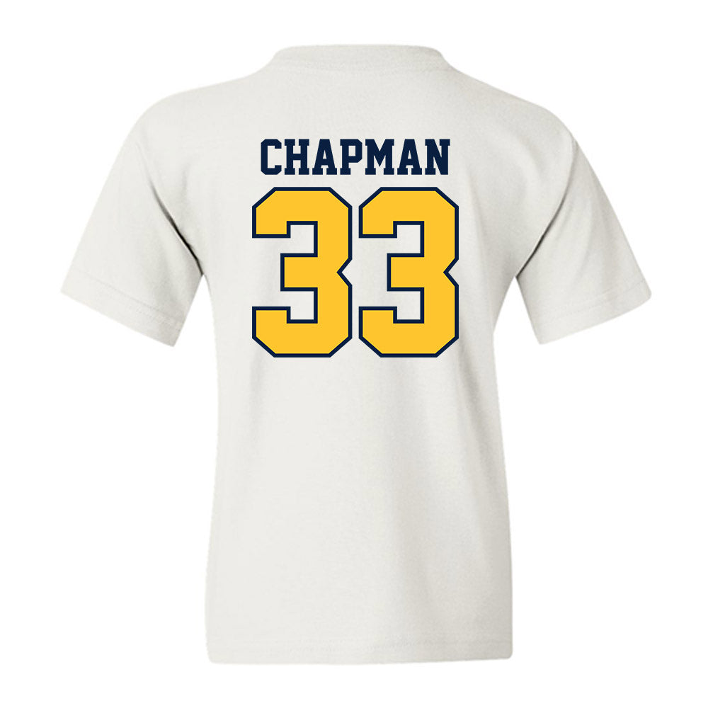 UC Berkeley - NCAA Football : Dean-Taylor Chapman - Sports Shersey Youth T-Shirt-1