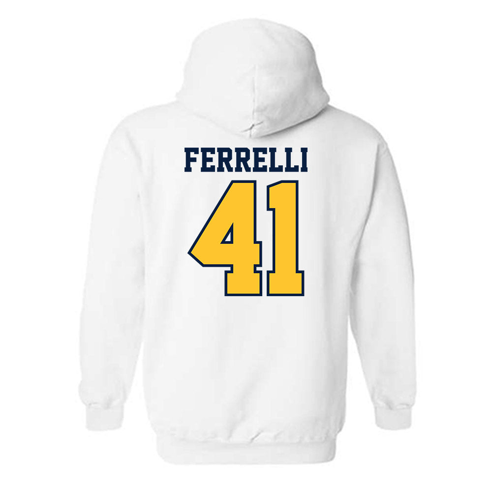 UC Berkeley - NCAA Football : Luke Ferrelli - Sports Shersey Hooded Sweatshirt-1