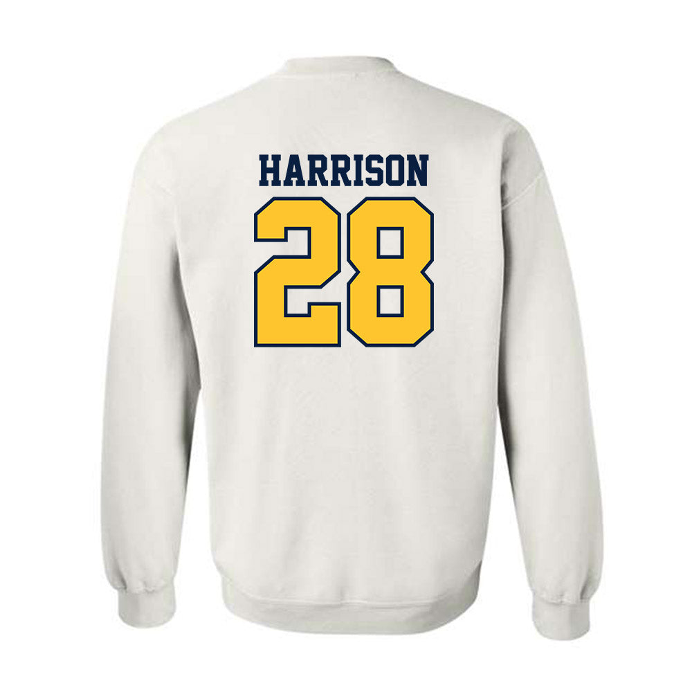 UC Berkeley - NCAA Football : Tre Harrison - Sports Shersey Crewneck Sweatshirt-1