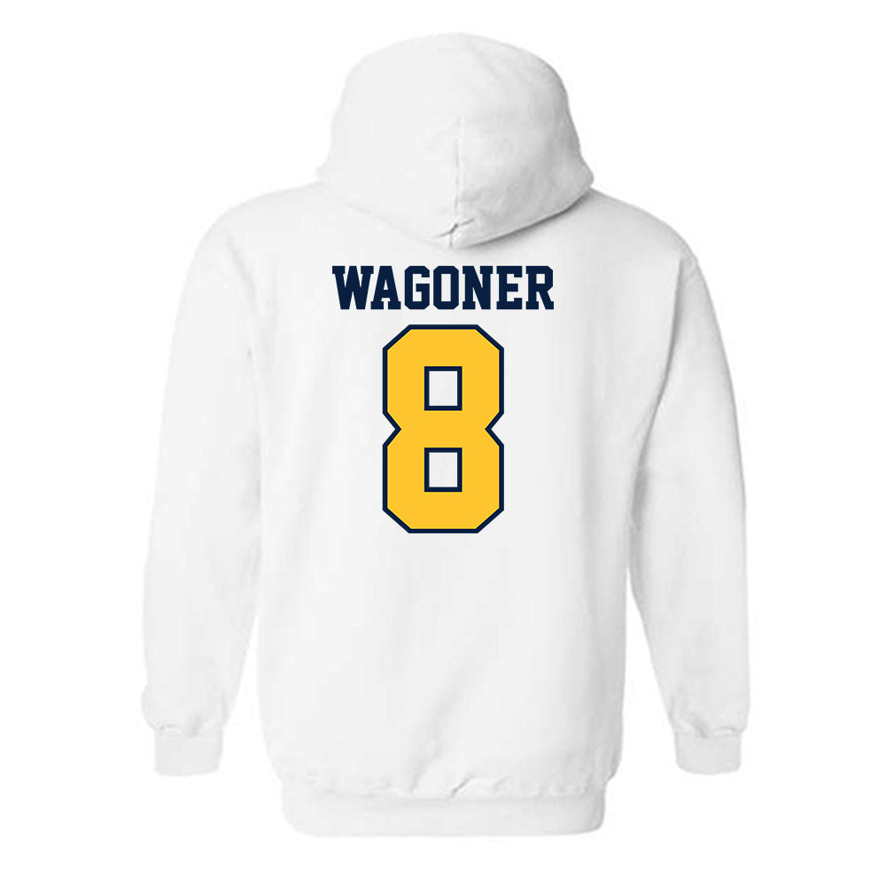 UC Berkeley - NCAA Football : Jasiah Wagoner - Sports Shersey Hooded Sweatshirt-1