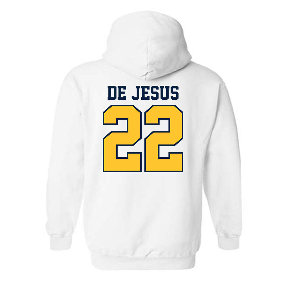 UC Berkeley - NCAA Football : Jacob De Jesus - Sports Shersey Hooded Sweatshirt-1
