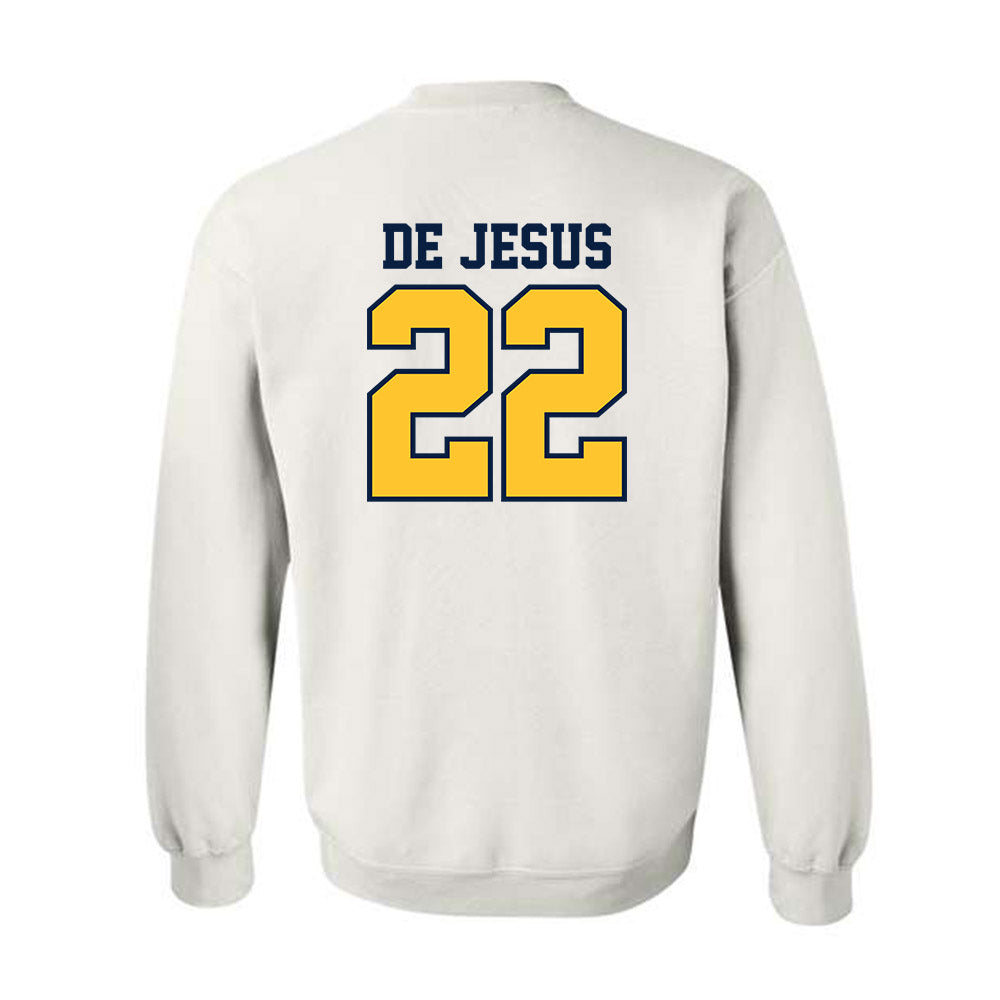 UC Berkeley - NCAA Football : Jacob De Jesus - Sports Shersey Crewneck Sweatshirt-1