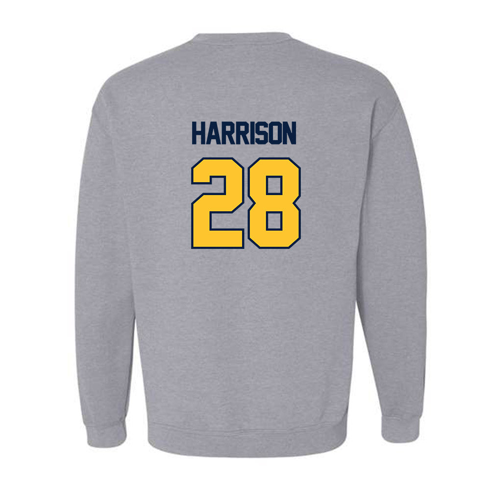 UC Berkeley - NCAA Football : Tre Harrison - Sports Shersey Crewneck Sweatshirt-1