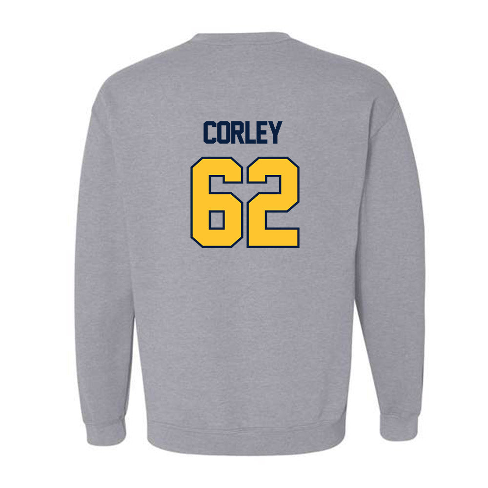 UC Berkeley - NCAA Football : Syris Corley - Sports Shersey Crewneck Sweatshirt-1