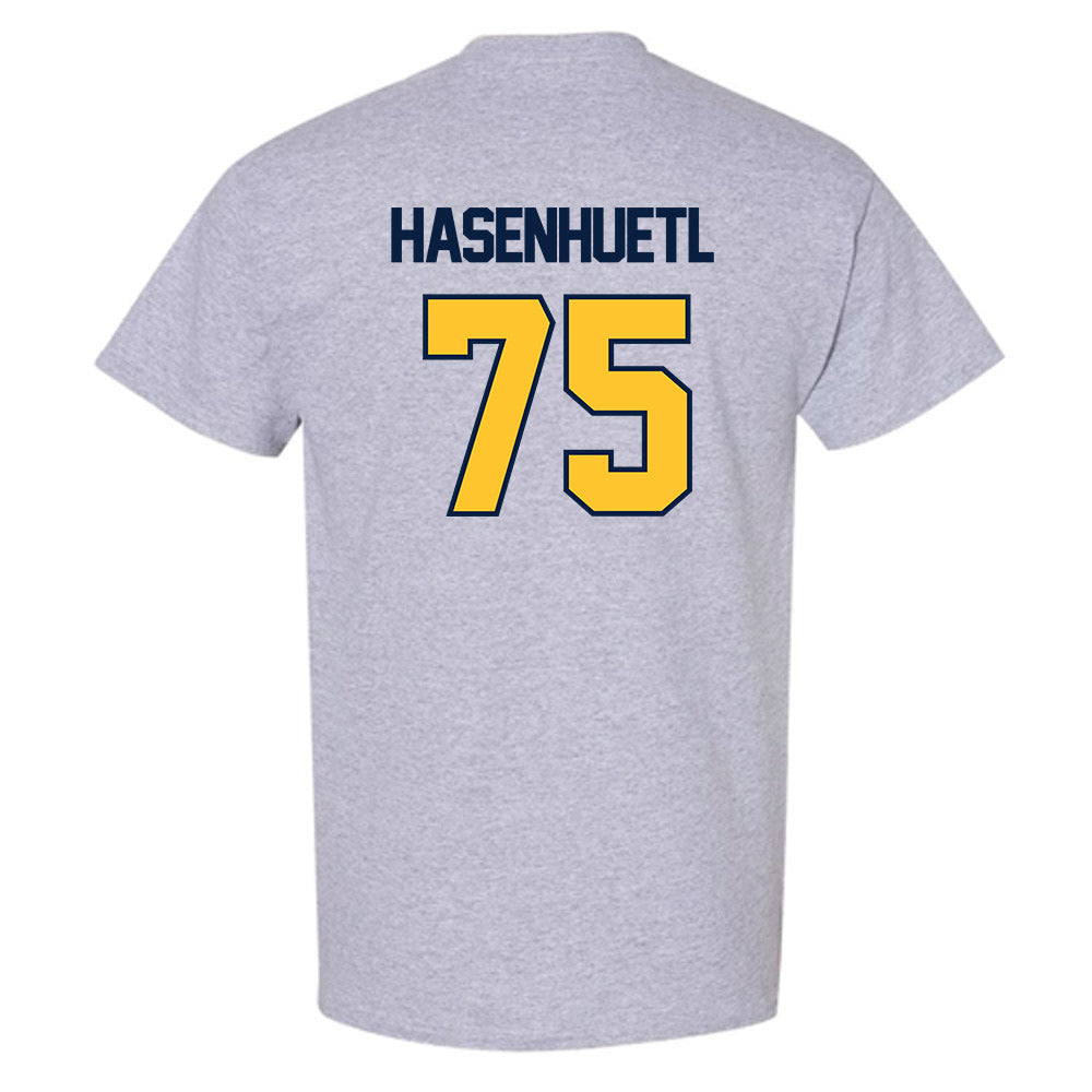 UC Berkeley - NCAA Football : Justin Hasenhuetl - Sports Shersey T-Shirt-1