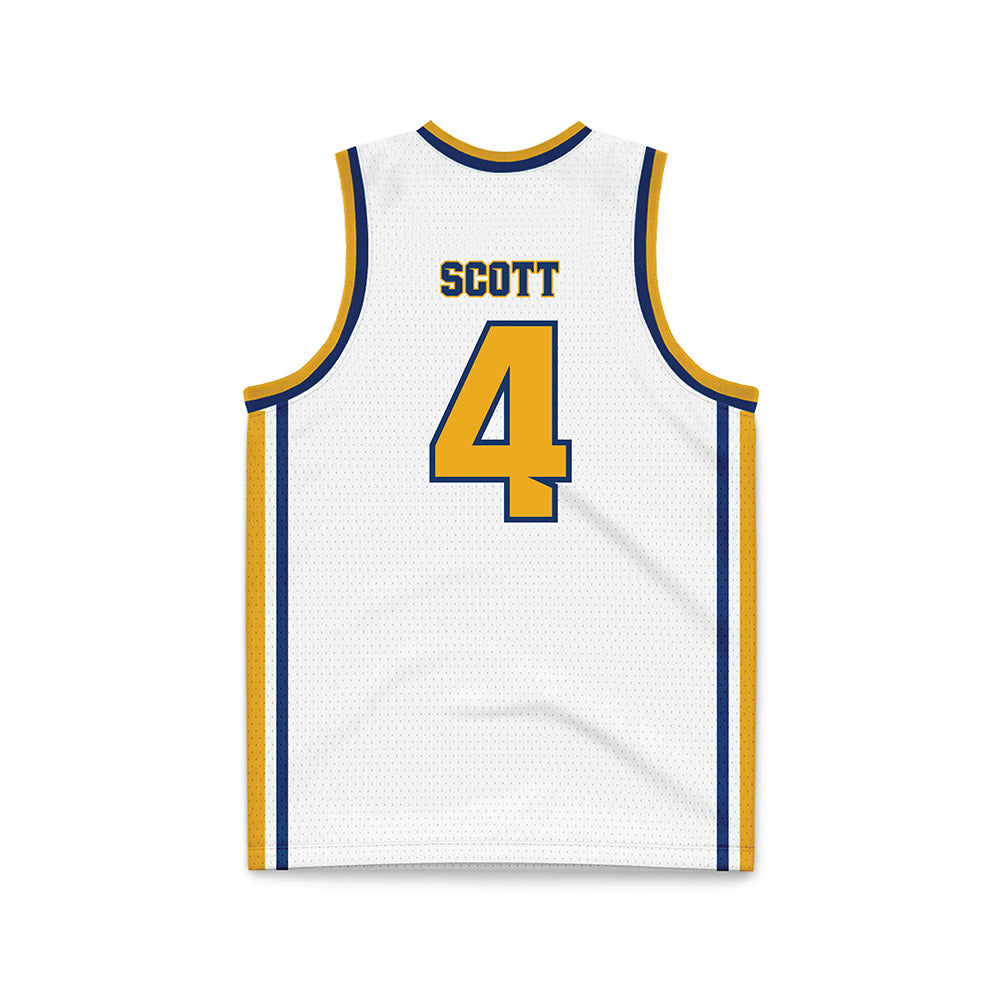 Canisius - NCAA Men's Basketball : William Scott - White Basketball Jersey