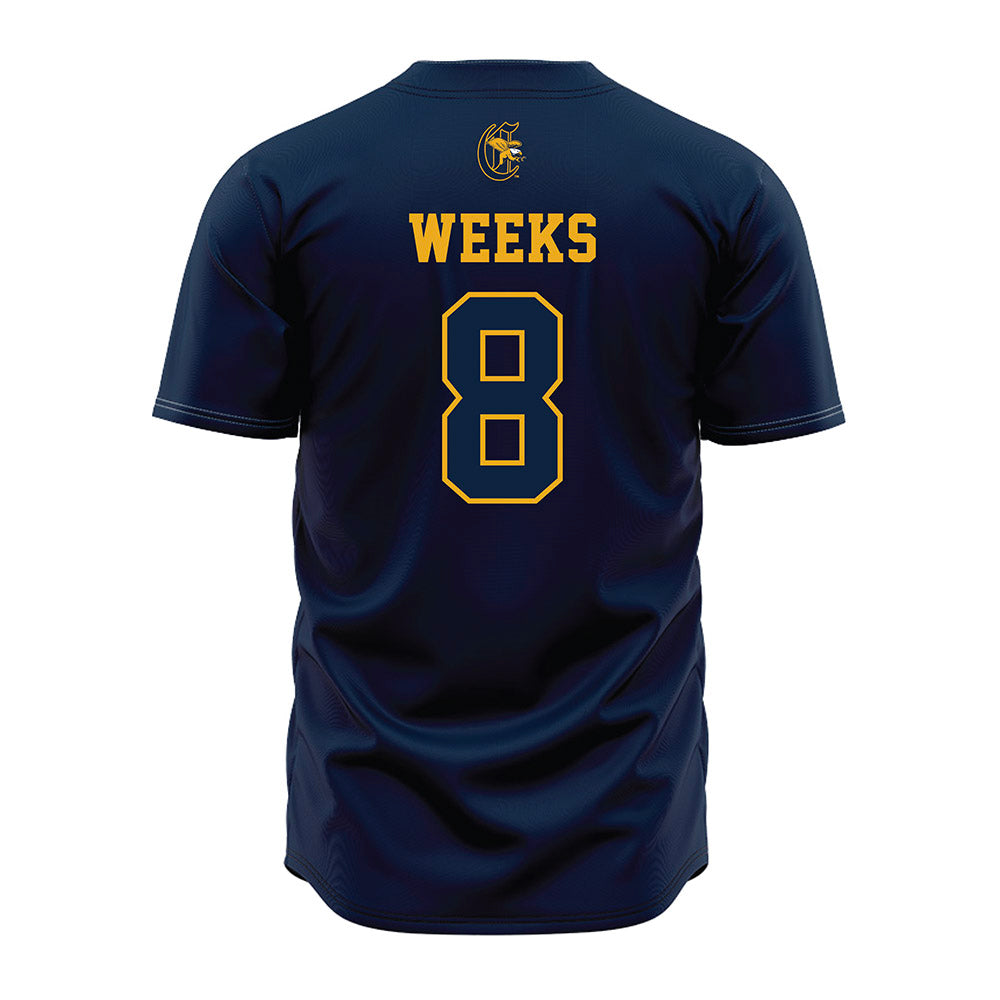 Canisius - NCAA Baseball : Eric Weeks - Navy Jersey