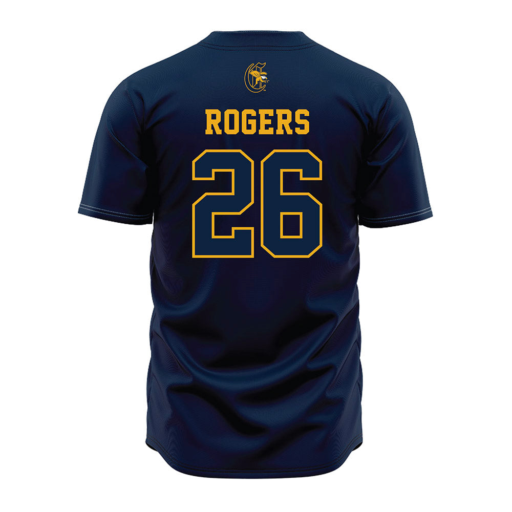 Canisius - NCAA Baseball : Mark Rogers - Navy Jersey-1