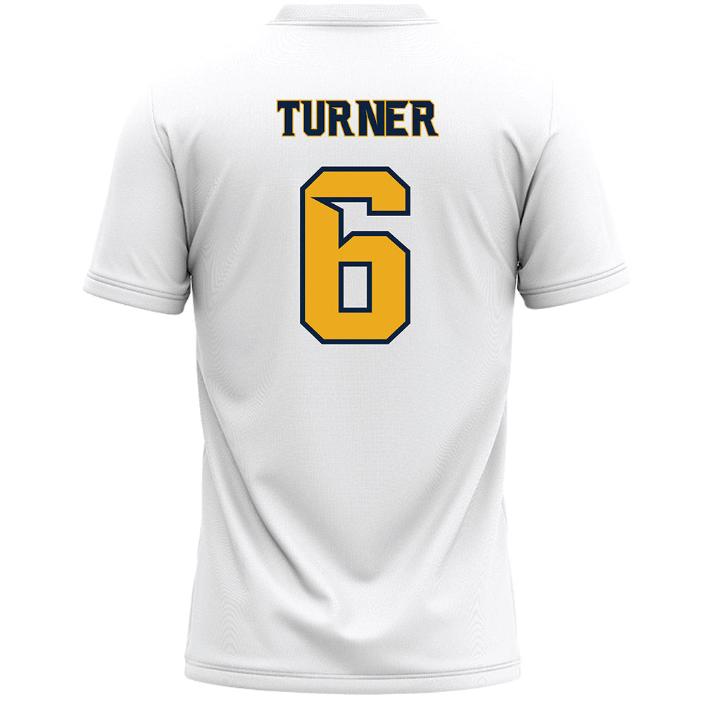 Canisius - NCAA Men's Lacrosse : Greyson Turner - White Lacrosse Jersey -1