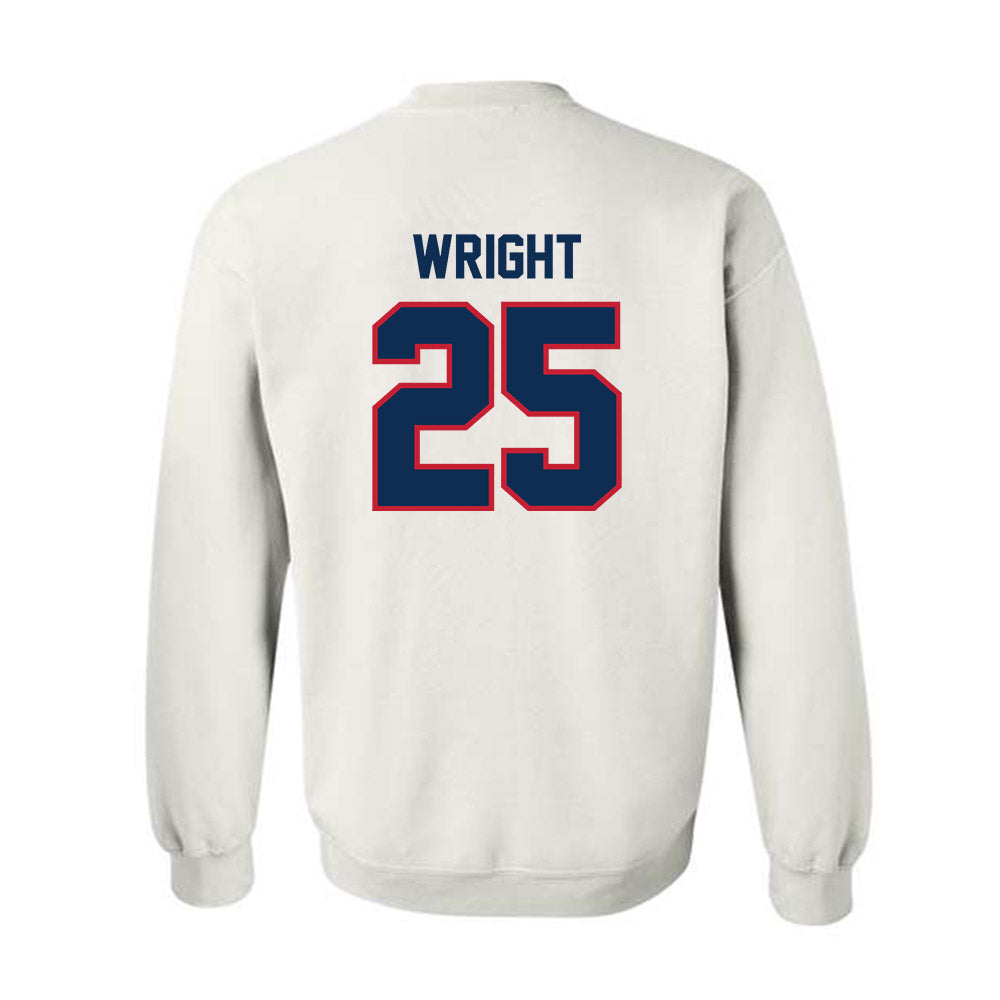 FAU - NCAA Football : Michael Wright - Classic Shersey Crewneck Sweatshirt-1