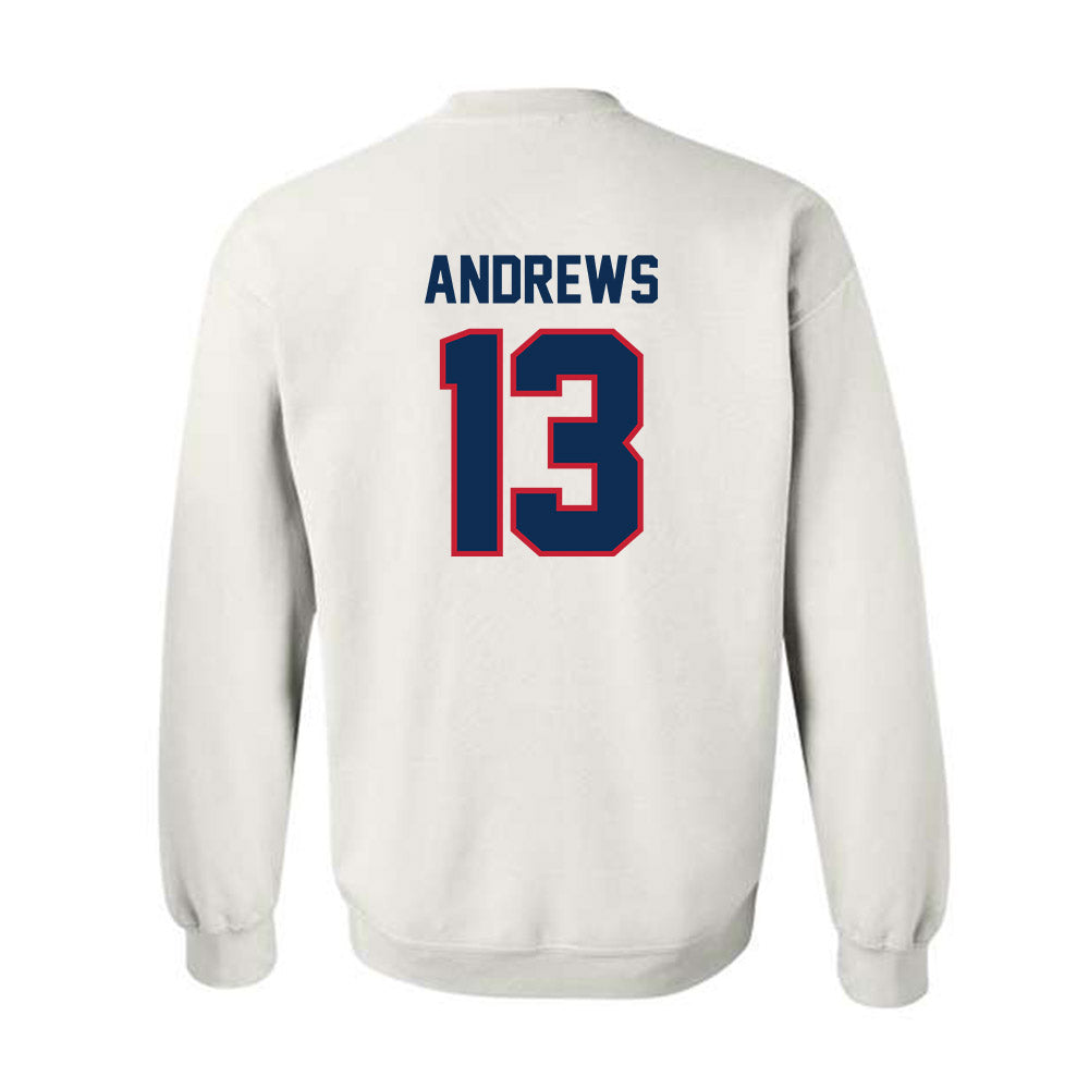 FAU - NCAA Baseball : Steven Andrews - Classic Shersey Crewneck Sweatshirt-1
