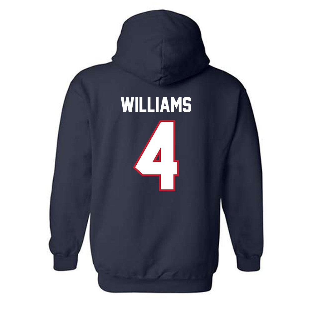 FAU - NCAA Football : Dillion Williams - Classic Shersey Hooded Sweatshirt-1