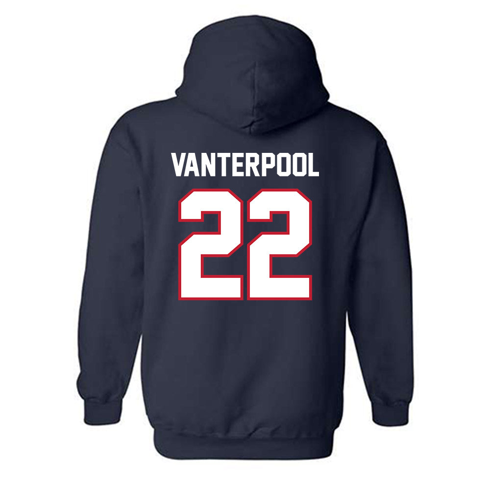 FAU - NCAA Men's Basketball : Devin Vanterpool - Classic Shersey Hooded Sweatshirt-1