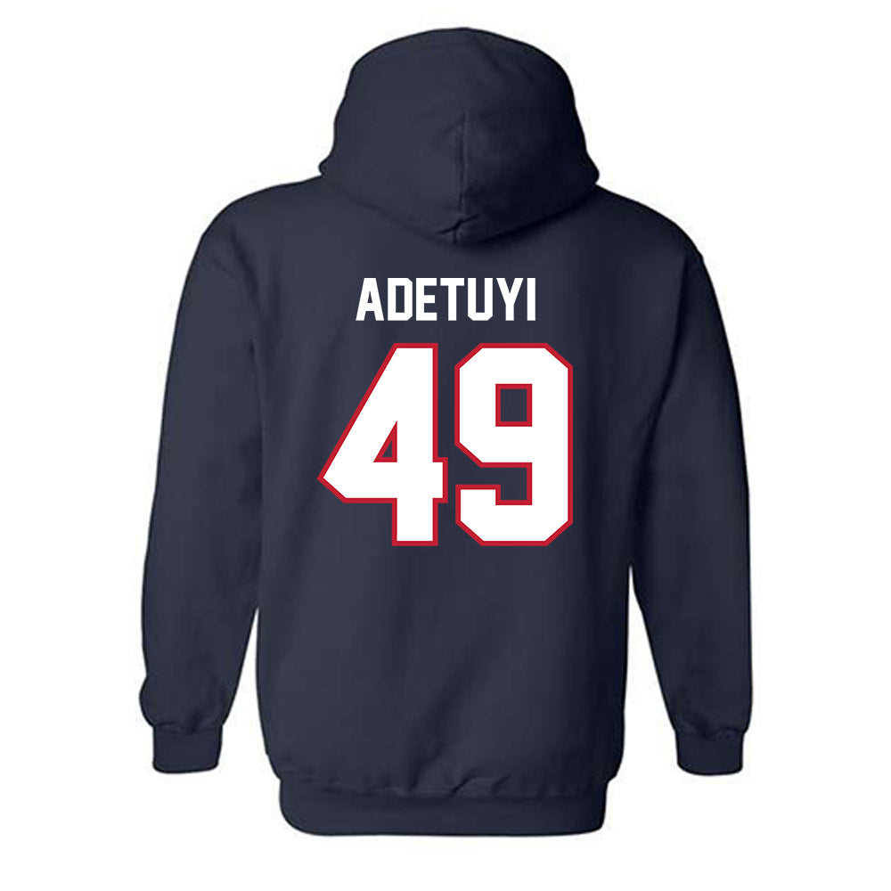 FAU - NCAA Baseball : Adekide Adetuyi - Classic Shersey Hooded Sweatshirt-1