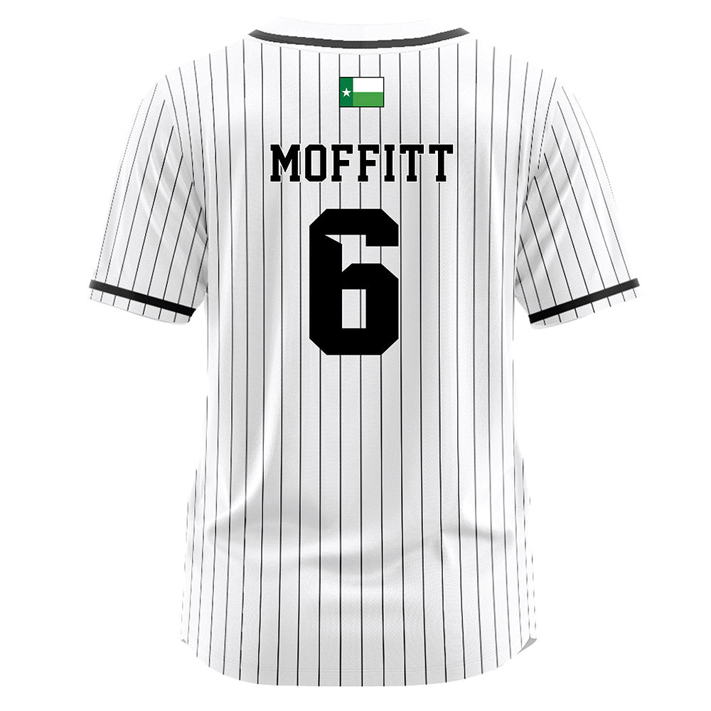 North Texas - NCAA Softball : Elizabeth Moffitt - White Pinstripe Jersey