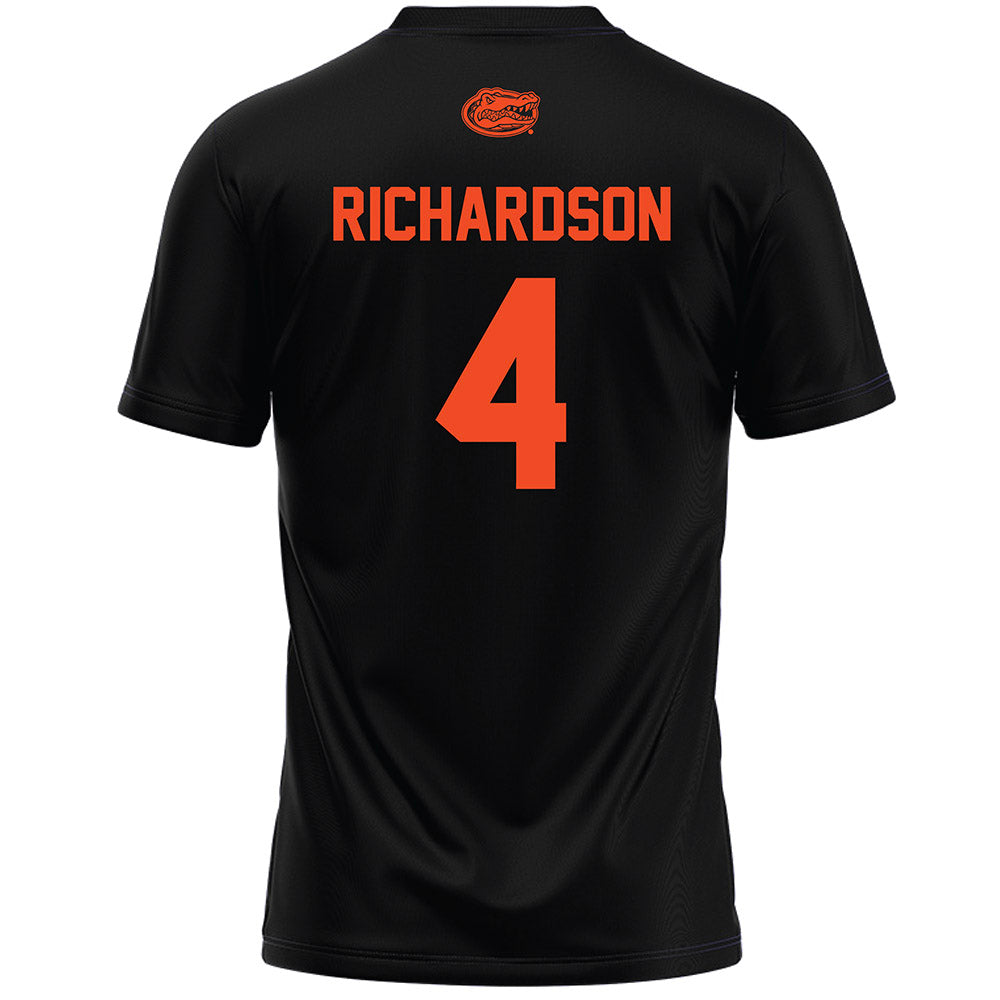 Florida - NCAA Women's Lacrosse : Kennedy Richardson - Black Lacrosse Jersey -1