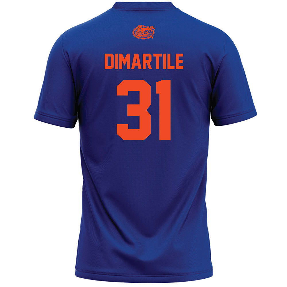 Florida - NCAA Women's Lacrosse : Anna DiMartile - Blue Lacrosse Jersey -1