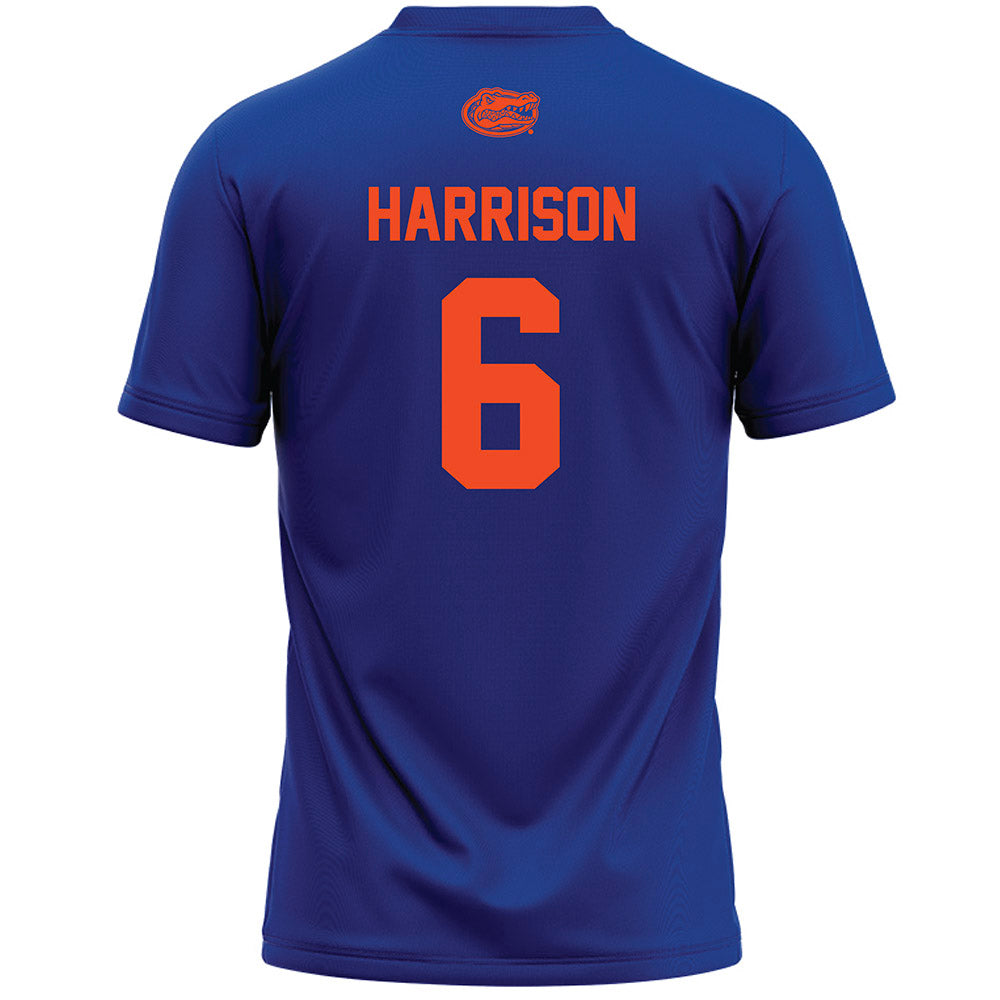 Florida - NCAA Women's Lacrosse : Liz Harrison - Blue Lacrosse Jersey