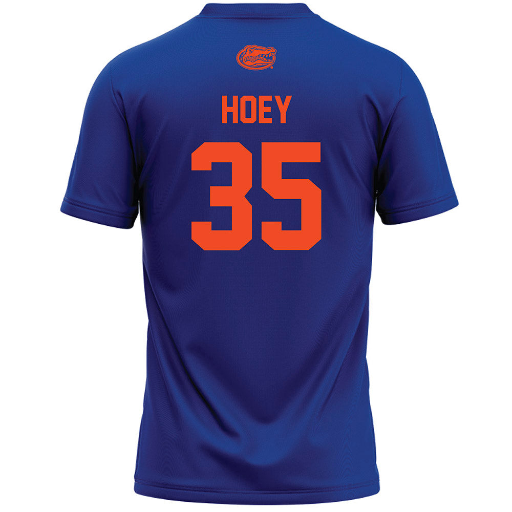 Florida - NCAA Women's Lacrosse : Georgia Hoey - Blue Lacrosse Jersey -1