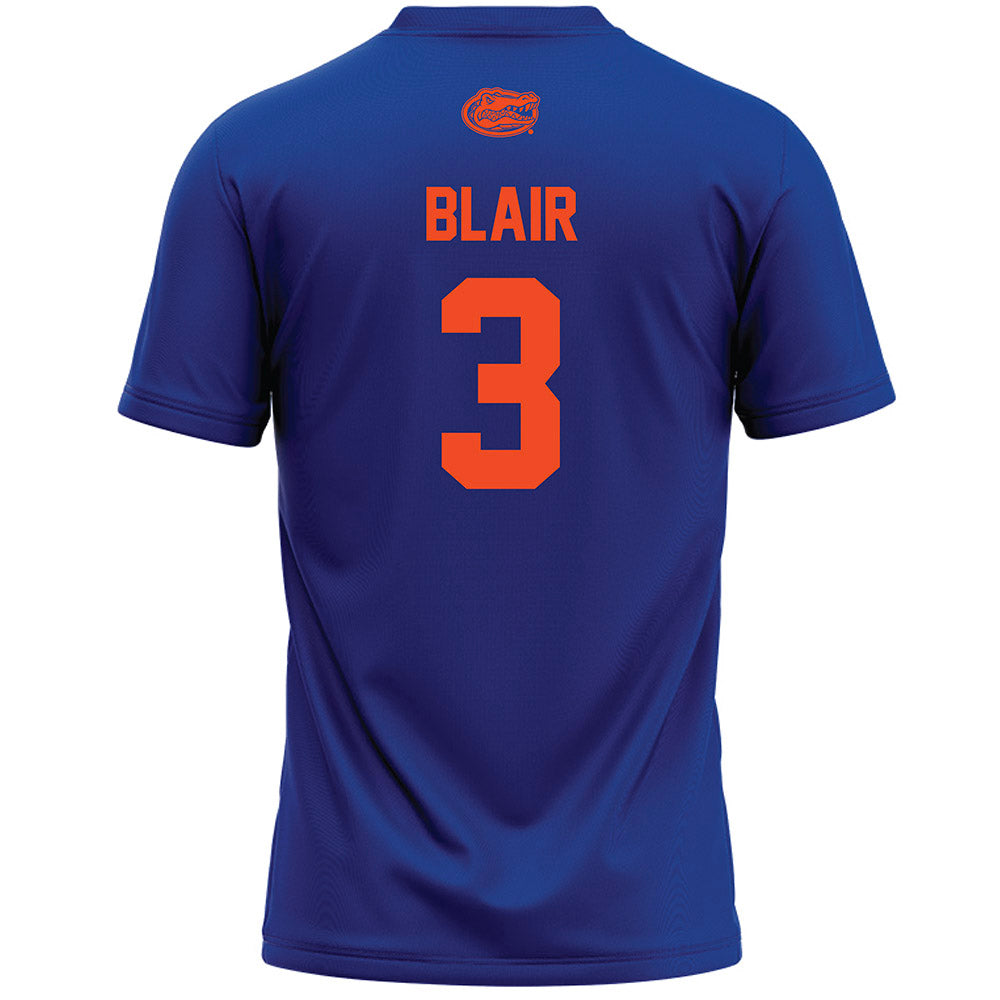 Florida - NCAA Women's Lacrosse : Autumn Blair - Blue Lacrosse Jersey -1