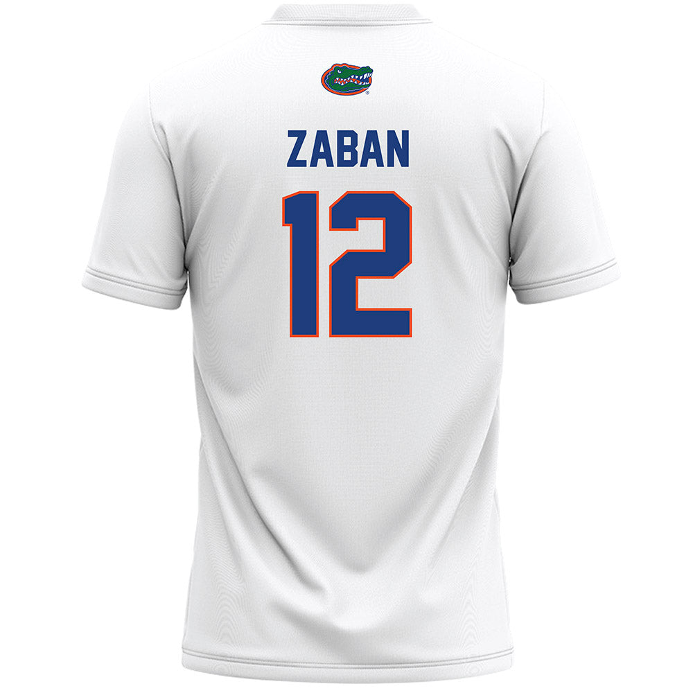 Florida - NCAA Women's Lacrosse : Macy Zaban - White Lacrosse Jersey