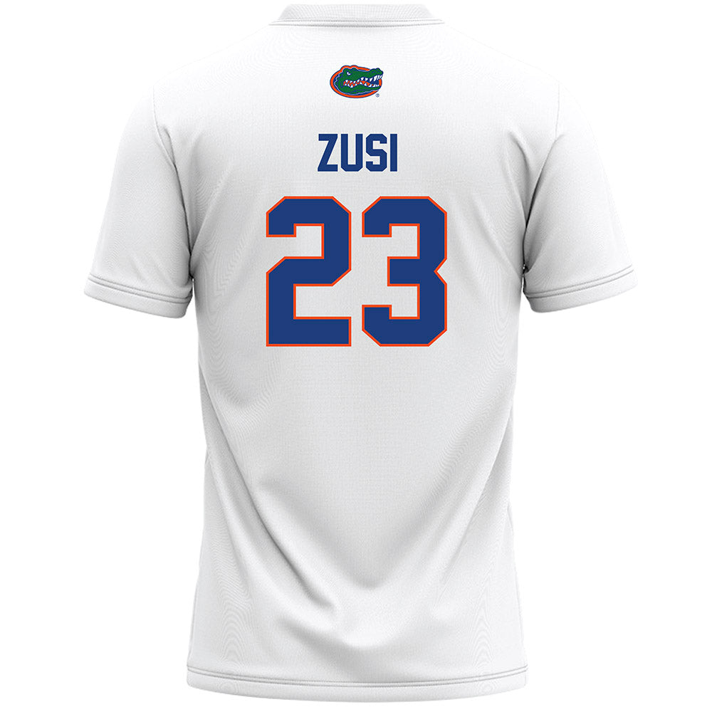 Florida - NCAA Women's Lacrosse : Riley Zusi - White Lacrosse Jersey