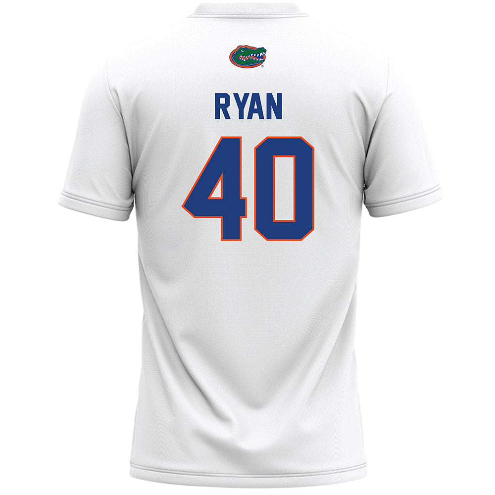 Florida - NCAA Women's Lacrosse : Colleen Ryan - White Lacrosse Jersey -1