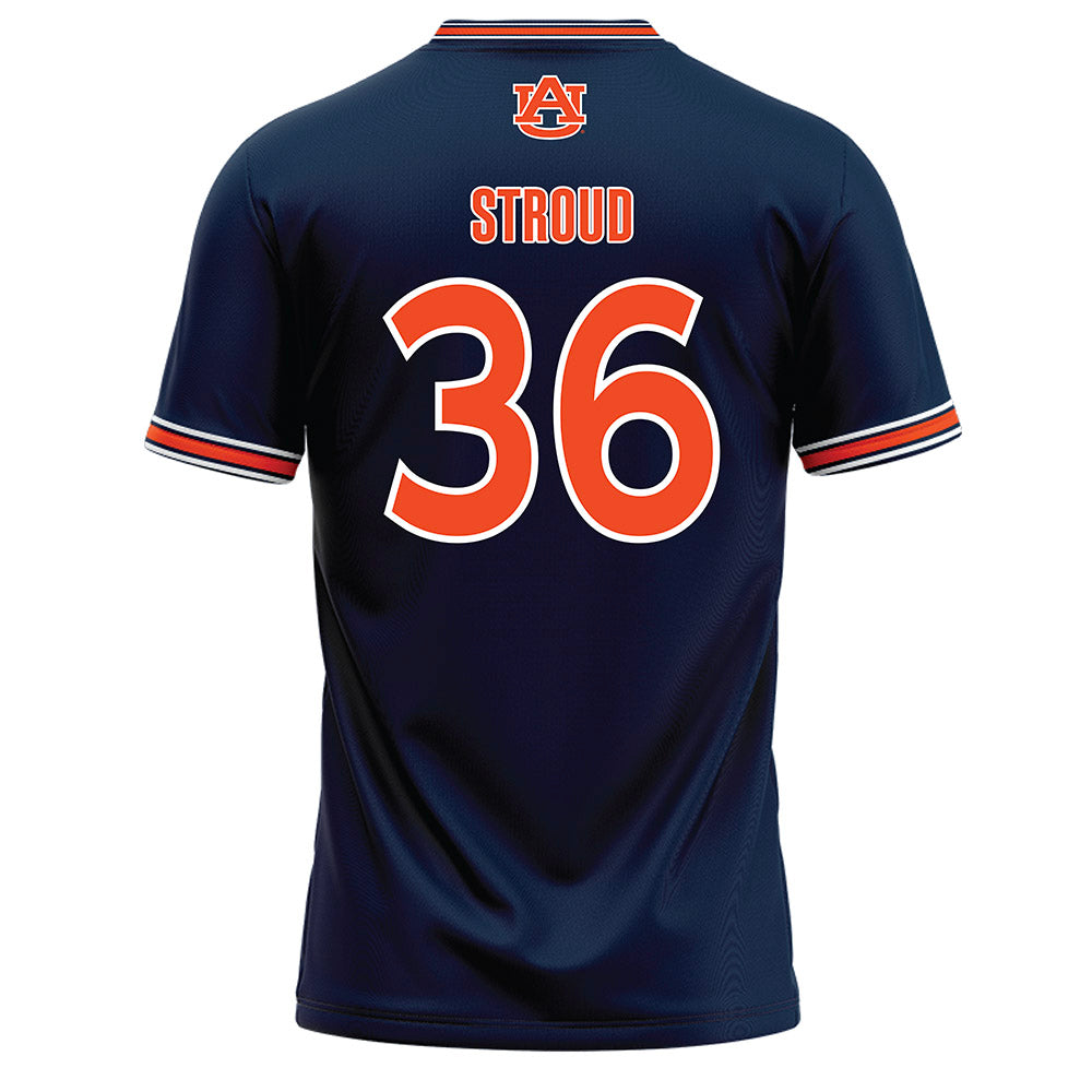 Auburn - NCAA Softball : Kyla Stroud - Navy Baseball Jersey