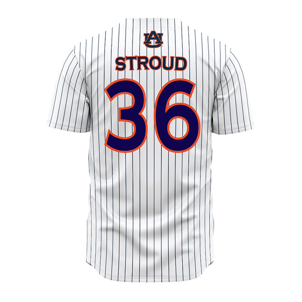 Auburn - NCAA Softball : Kyla Stroud - Pinstripe Jersey