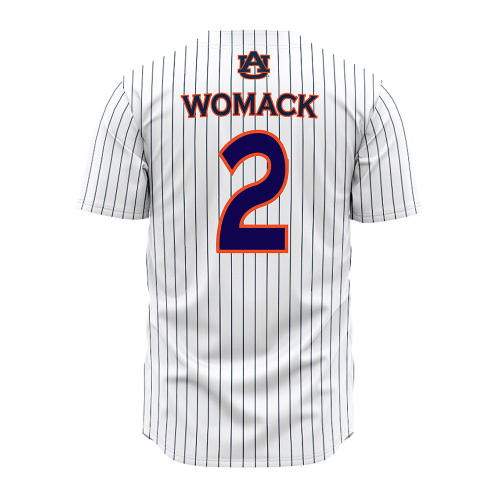 Auburn - NCAA Softball : MaNia Womack - Pinstripe Jersey-1