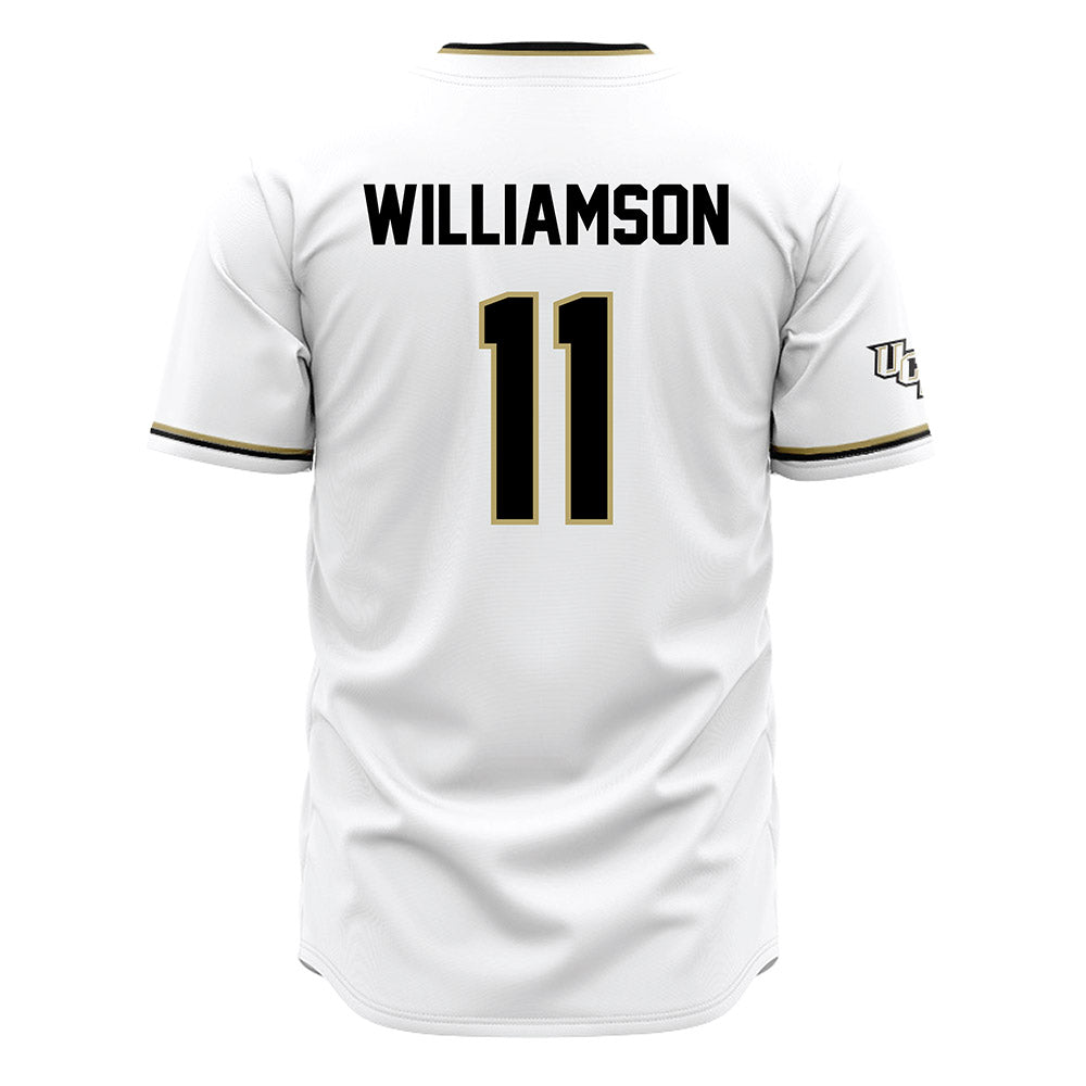 Central Florida - NCAA Baseball : Andrew Williamson - White Jersey-1
