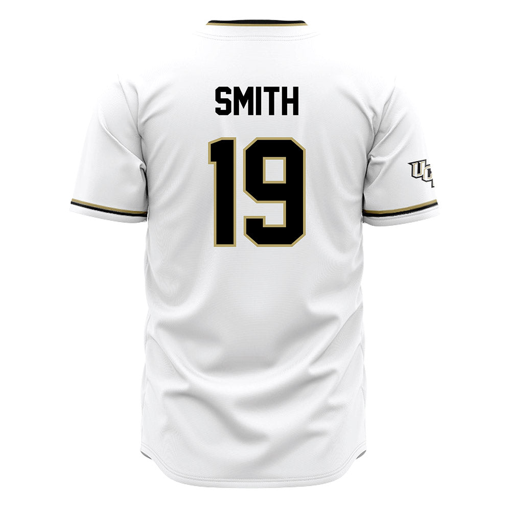 Central Florida - NCAA Baseball : Braden Smith - White Jersey-1