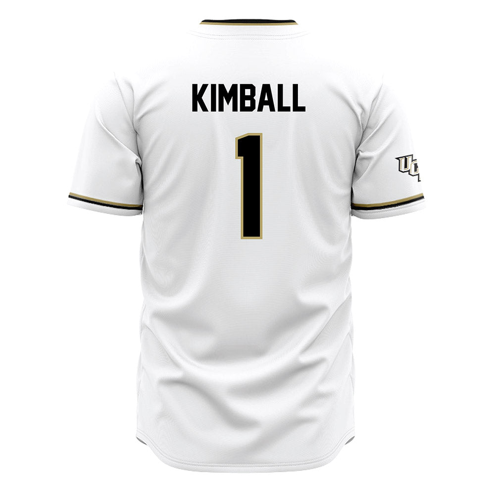 Central Florida - NCAA Baseball : Roman Kimball - White Jersey-1
