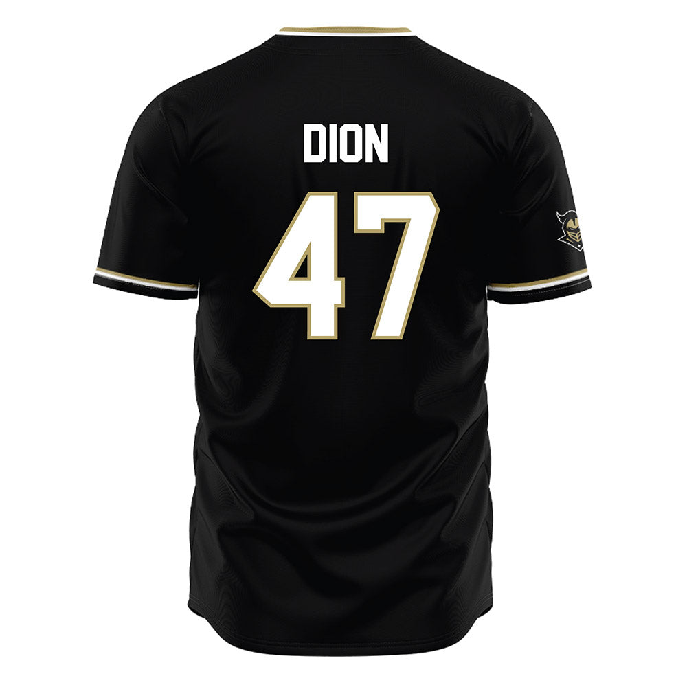 Central Florida - NCAA Baseball : Wyatt Dion - Black Jersey-1