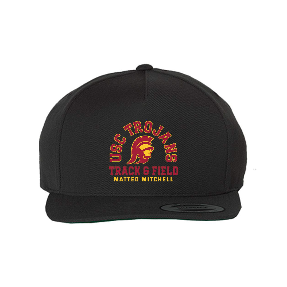 USC - NCAA Women's Track & Field : Matteo Mitchell - Snapback Cap Snapback Cap
