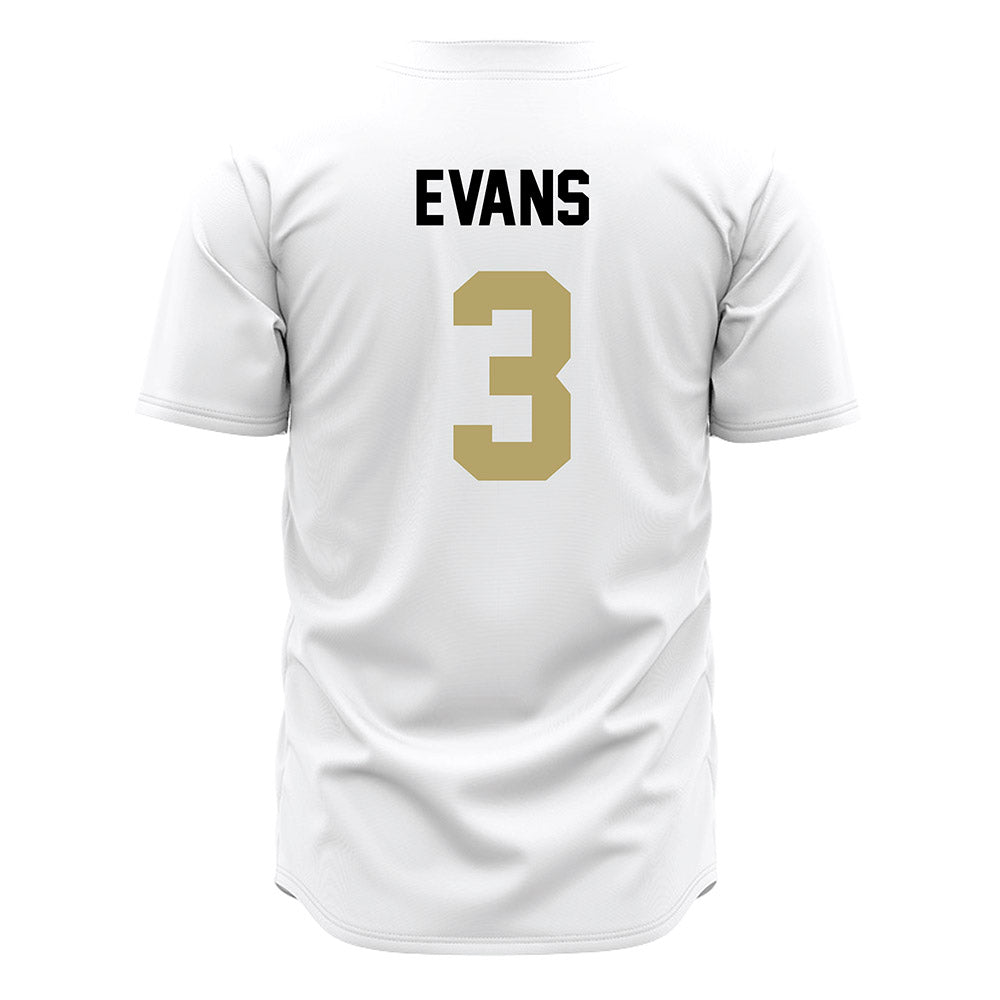 Central Florida - NCAA Softball : Aubrey Evans - White Jersey-1