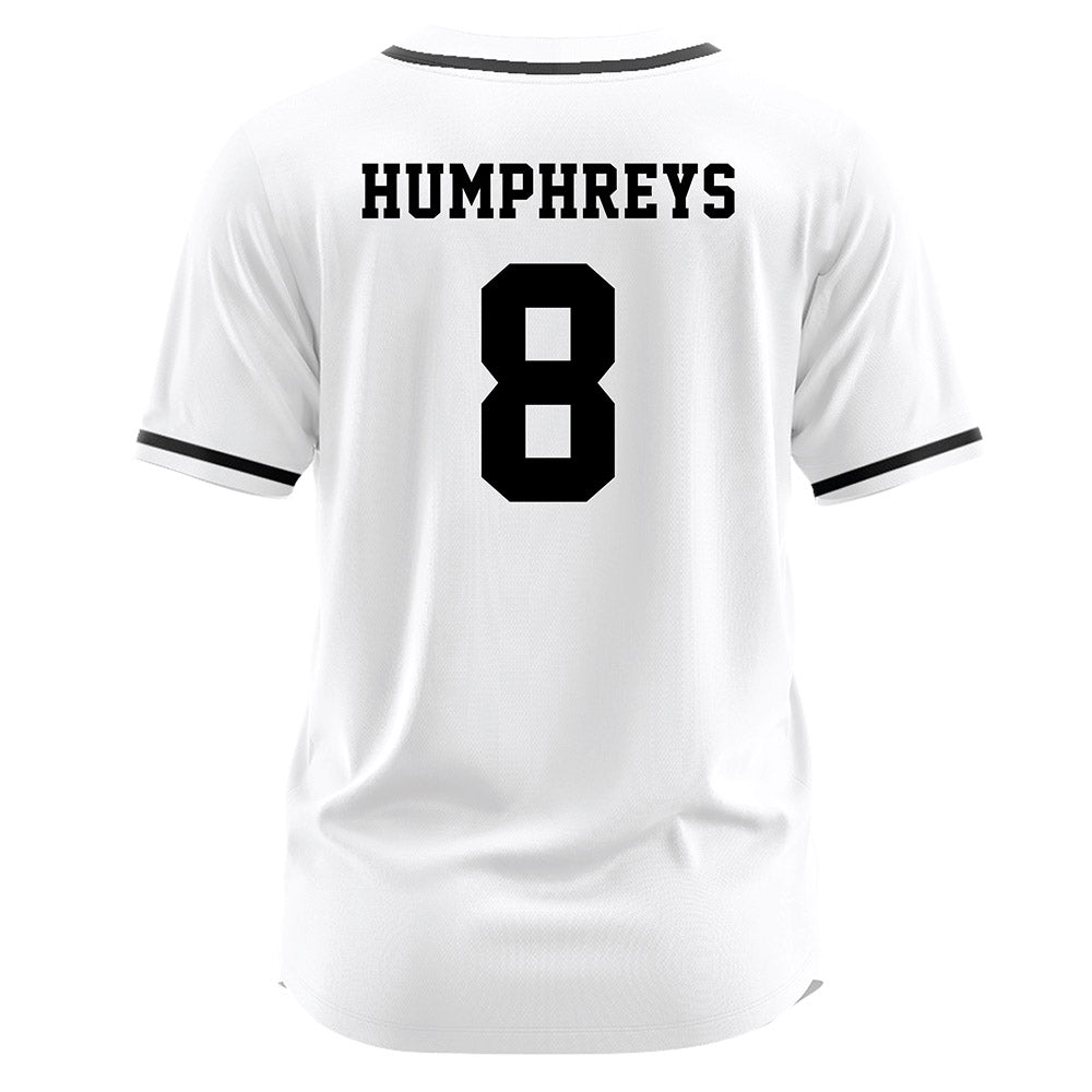 Central Florida - NCAA Softball : Sierra Humphreys - White Jersey-1